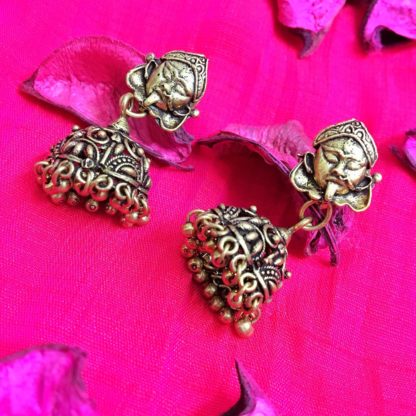 Beautifully Designed Maa Kali Jhumki 3