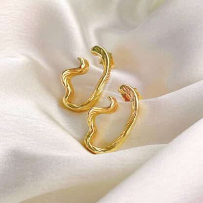 Nora Earrings_waterproof stainless steel long lasting earrings-jewelry