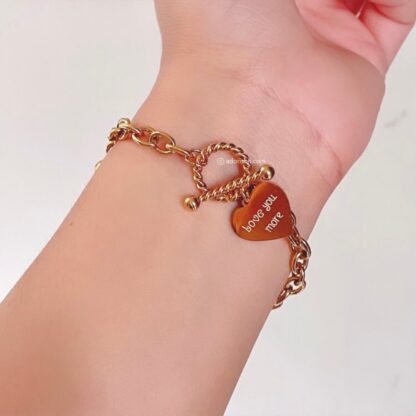 The Amorist Chain "Love You More" Bracelet - Image 2